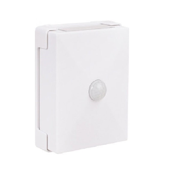 Lampa led bidirectionala cu senzor de miscare flippy, cu baterii, pentru dormitor, bucatarie, baie, scari, 2 led-uri, 8 x 10.5 cm, material abs si pc,