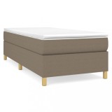 Cumpara ieftin Cadru de pat fara saltea Taupe 80x200 cm tesatura