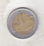 Bnk mnd Maroc 5 dirham 2016 , bimetal, Africa