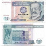 Peru 1987 - 10 intis UNC