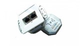 Priza Internet SETEC CAT6, 2 porturi, SESIX, Alb Pur RAL9010