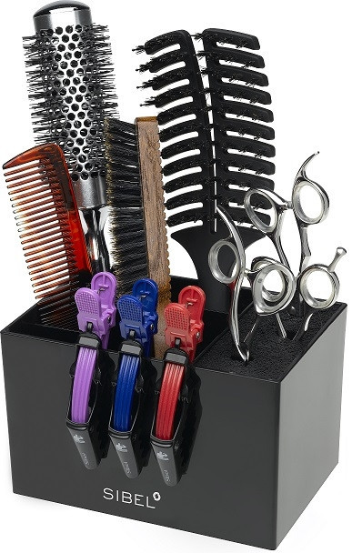 Suport/organizator pentru foarfece/perii etc. frizerie/barber shop/coafor-salon