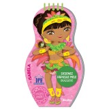 Desenez papusile mele - Braziliene - cu Isabela