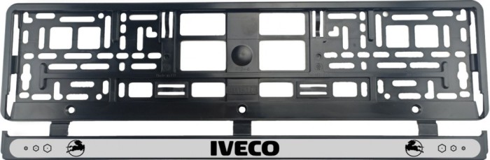 Set 2 bucati, suport numar inmatriculare IVECO II