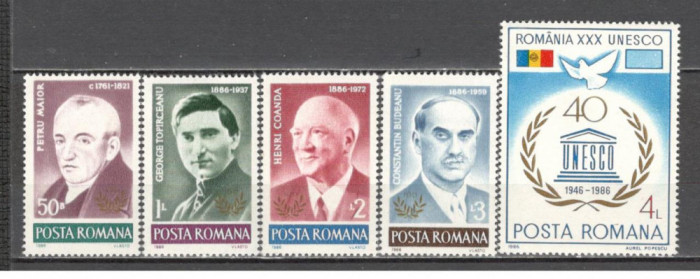 Romania.1986 Aniversari DR.488