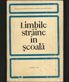Cumpara ieftin LIMBILE STRĂINE &Icirc;N ȘCOALĂ - LIMBI STRĂINE, &Icirc;NDRUMAR, MANUAL PENTRU PROFESORI - SOCIETATEA DE ȘTIINȚE FILOLOGICE DIN R.S.R.