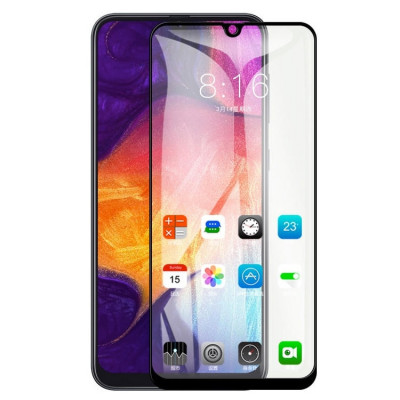 Folie de Sticla 5D Full Glue Ceramic SAMSUNG Galaxy A50 \ A50s (Negru) foto