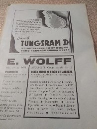 F. Reclamă veche, foto