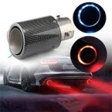 Ornament Toba Auto cu LED Rosu, Efect Flacara, Universal, 60mm