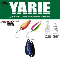 LINGURITA OSCILANTA YARIE 704 RINGO MIDI HAMMERED E69 FIRE BLUE 2G foto