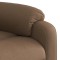 Fotoliu rabatabil, maro, material textil - 8