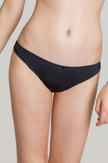 Briefs brazilieni din microfibra ?i dantela in spate, set 2 perechi, Gisela 1/0428 - Nero, M foto