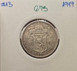 675 Cyprus Cipru 9 Piastres - George V 1919 KM#13