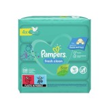 Cumpara ieftin Pampers Servetele umede Fresh Clean, 4 pachete x 52, 208 bucati