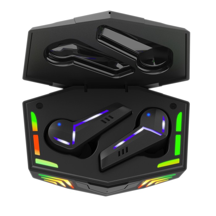 Casti Wireless OneLucero&reg; Model G001| Functii BT 5.1, ANC, Microfon, Negru