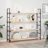 Rafturi plutitoare 3 buc. 120x30x2cm lemn masiv acacia netratat