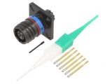 Conector militar 9 MIL-DTL-38999 Serie III soclu