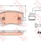 Set placute frana,frana disc VW SCIROCCO (137, 138) (2008 - 2016) TRW GDB2083