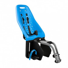 Scaun transpot copii pentru bicicleta montare spate Thule Yepp Maxi Frame mounted Blue foto