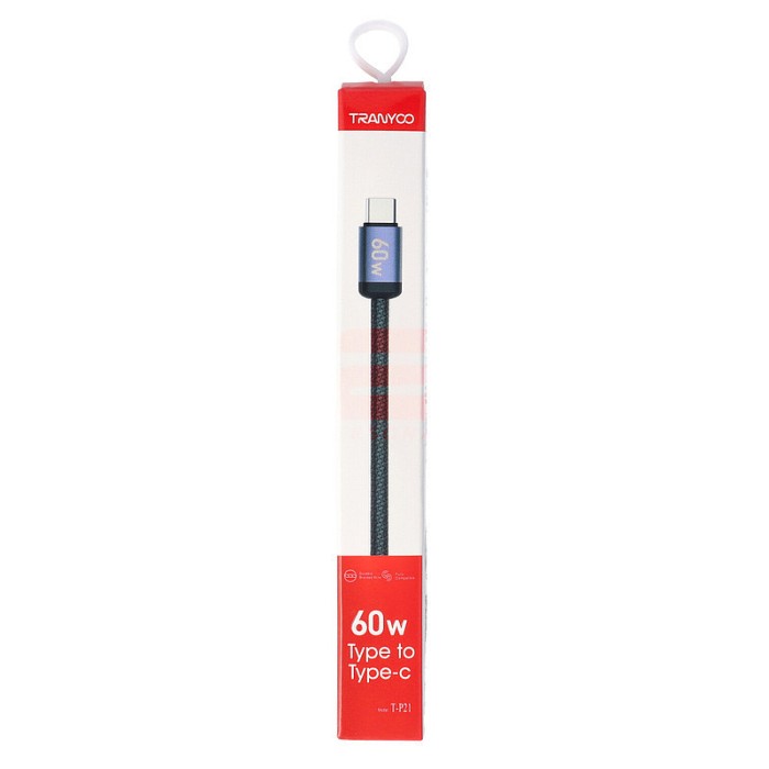 Cablu date Type-C - Type-C 60W TRANYOO Fast Charge T-P21