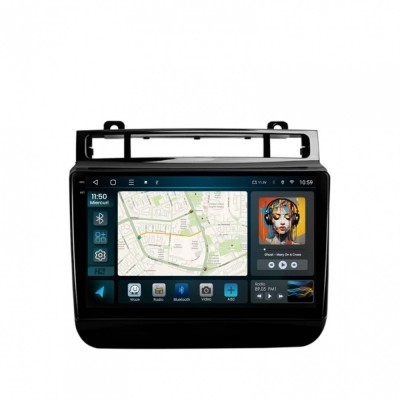 Navigatie 2K Volkswagen Touareg (2010-2018) 4GB RAM Android 13 Octacore Slot Sim 4G DSP GPS Wi-FI Carplay Android Auto USB Bluetooth Waze Touchscreen foto