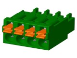 Conector regletă de conexiuni deconectabilă AMPHENOL ANYTEK mufă mamă 5,5A