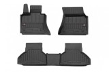 Mochete din cauciuc specifice, potrivite pentru BMW X6 F16 2014-2019, din seria Frogum 3D ProLine, set de 3 piese, culoare neagra, cu garantie de 24 d