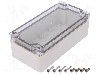 Carcasa policarbonat, 80mmx160mmx55mm, IP66, IP67, FIBOX - PCT 081606