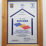 IASI-NICOLINA-DIPLOMA DE PARTICIPARE LA ROMEXPO BUCURESTI IN 2001