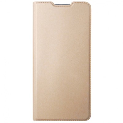 Husa tip carte cu stand Dux Ducis Skin Series aurie pentru Samsung Galaxy A42 5G foto