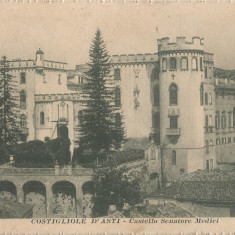 * Italia, Costiglioli d'Asti, carte poştală circulată intern, 1918