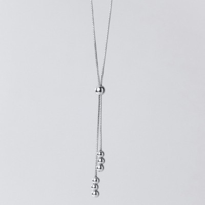 Colier din argint Choker ARG13D foto