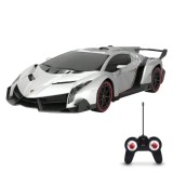 Masina cu telecomanda, Suncon, Lamborghini Veneno, 1:24, Gri