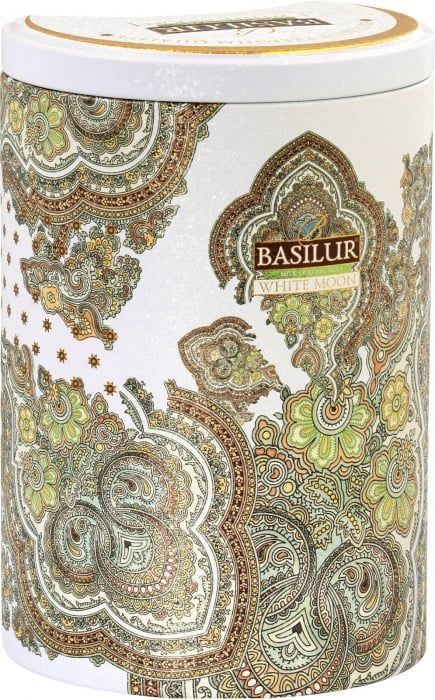 Basilur White Moon Ceai verde, 100g