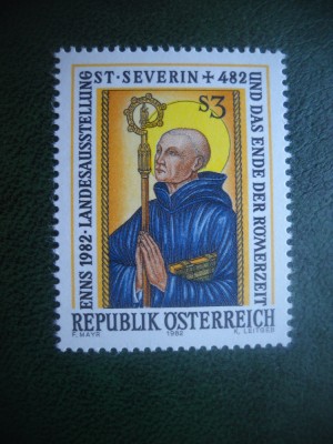 HOPCT TIMBRE MNH 595 SF SEVERIN 1982 -1 VAL AUSTRIA foto