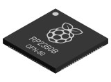 Cumpara ieftin Microcontroler Raspberry Pi RP2350B-CT, ARM Cortex-M33 / RISC-V, 150MHz, 520KB SRAM, QFN-80