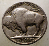 7.527 USA SUA BUFFALO NICKEL 5 CENTS 1929, America de Nord, Cupru-Nichel