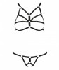 Set Lenjerie Fantezie Armada, Negru, L/XL, Passion