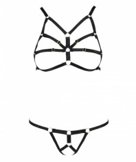 Set Lenjerie Fantezie Armada, Negru, L/XL