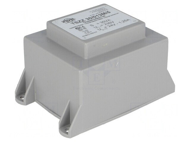 Transformator &icirc;ncapsulat 30VA 230V 24V PCB