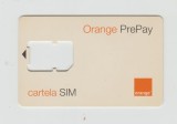 bnk card Romania - Orange Prepay (White ) - suport SIM - Col:RO-ORA-GSM-0007?