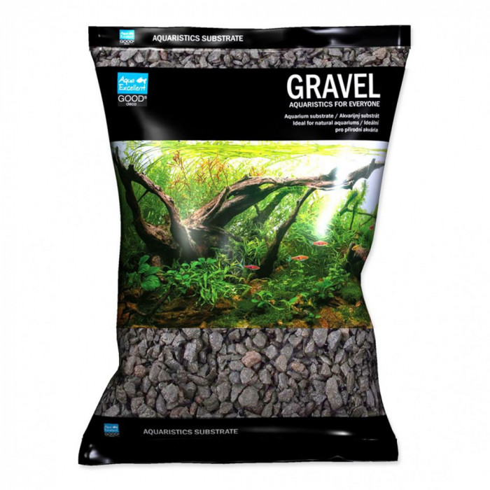 Aqua Exellent Substrat acvariu gri 4-8 mm, 3kg