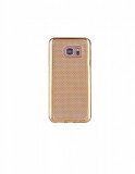 Husa Silicon Samsung Galaxy S7 g930 Luxury Electroplacat Gold