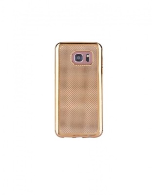 Husa Silicon Samsung S7 g930 Luxury Electroplacat Gold foto