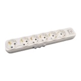 Cumpara ieftin Prelungitor profesional fara fir, Mirsa, cu led, alb, 6 prize