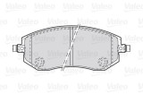VALEO 301853 FIRST set placute frana,frana disc