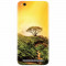 Husa silicon pentru Xiaomi Redmi 5A, Hill Top Tree Golden Light