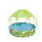 Piscina Bestway Familie Copii Rotunda Acoperis Parasolar Sistem de Stropire Gradina Cadru Metal 244 x 51cm LIVRARE GRATUITA !