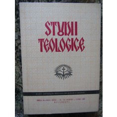 STUDII TEOLOGICE , SERIA A -II A ANUL XXXII NR 3-6 MARTIE- IUNIE 1980