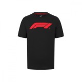 Formula 1 tricou de copii Logo black 2024 - 116 cm (dětsk&eacute;)